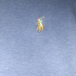 Ralph Lauren Navy Polo with Embroidered Logo